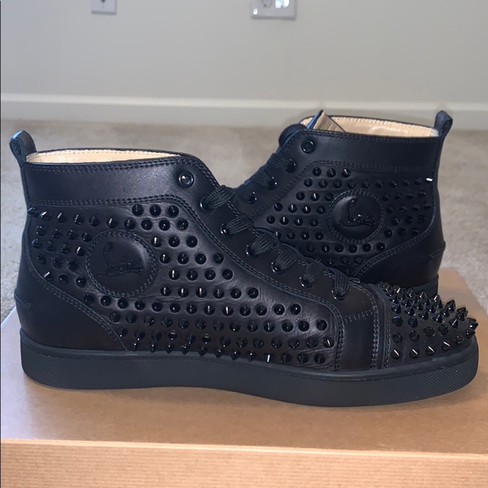 Authentic Christian Louboutin Louis Spikes